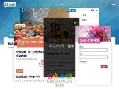 Z-Blog for PHP 1.6 官方主题 ZBlogIt 发布及更新
