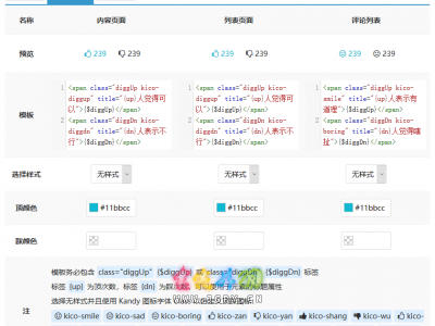 Z-Blog for PHP 顶踩插件 KandyDigg 发布及更新